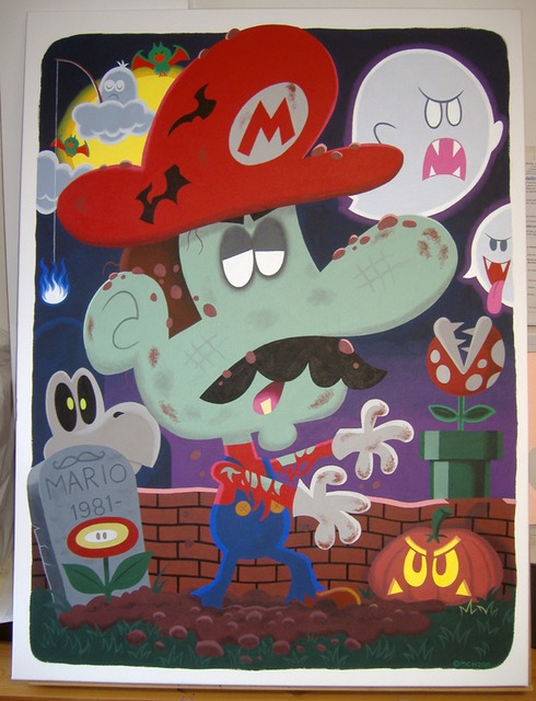 zombie mario 2011